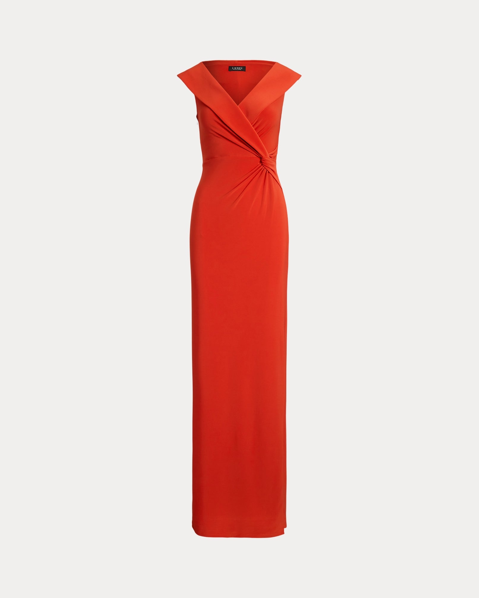 Red Leonidas Sleeveless Evening Gown