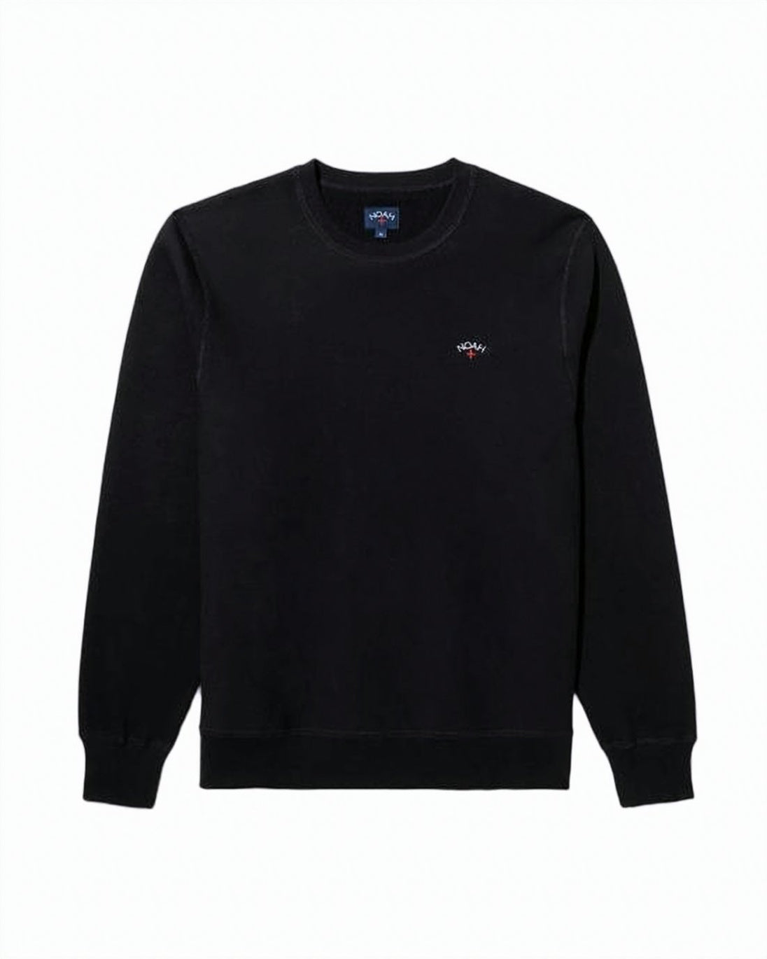 Black Long-Sleeve Crewneck Shirt
