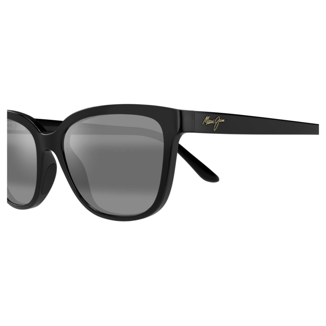 Honi Rectangular Frame Sunglasses with Logo Detail