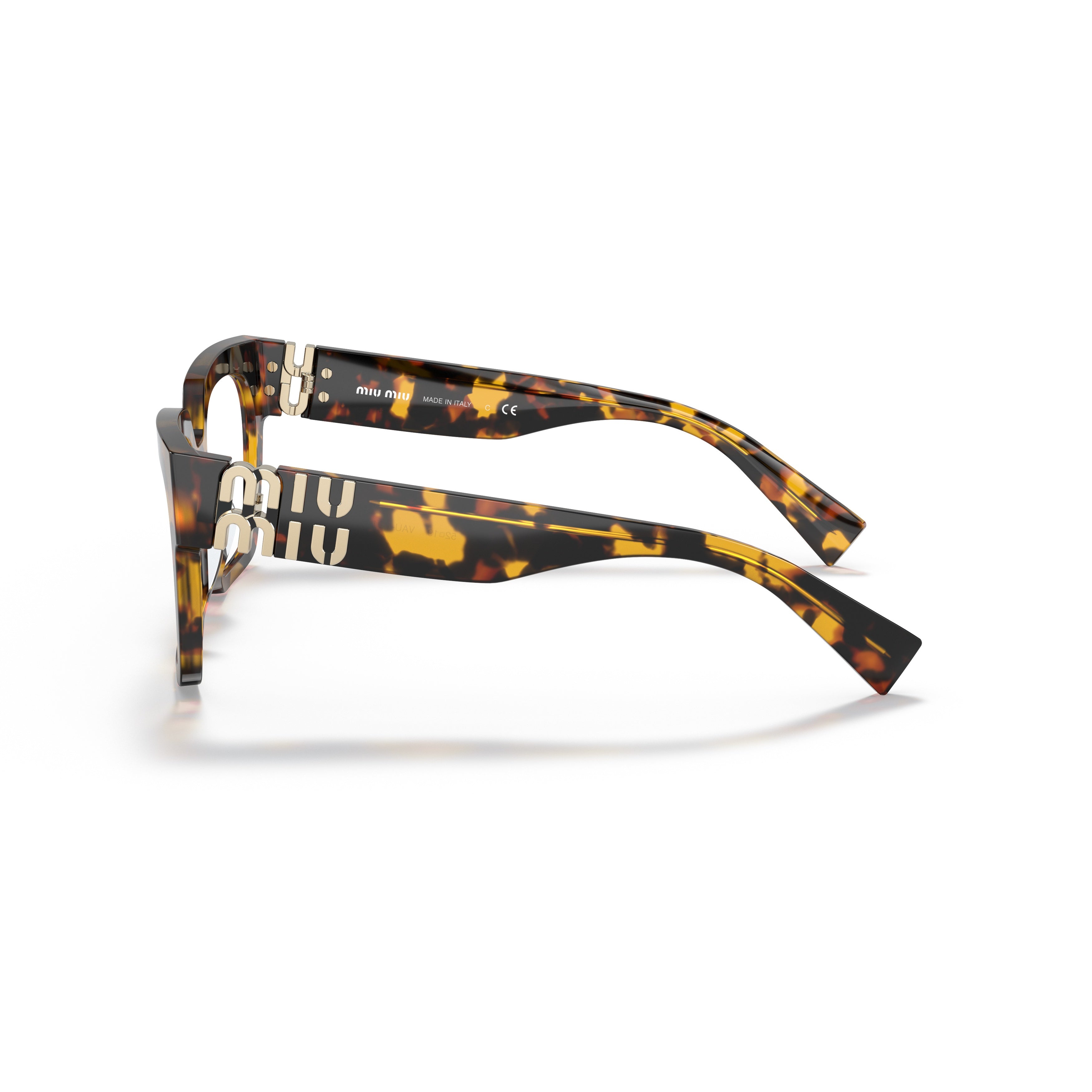 0mu 04uv Bold Oversized Square Tortoiseshell Sunglasses
