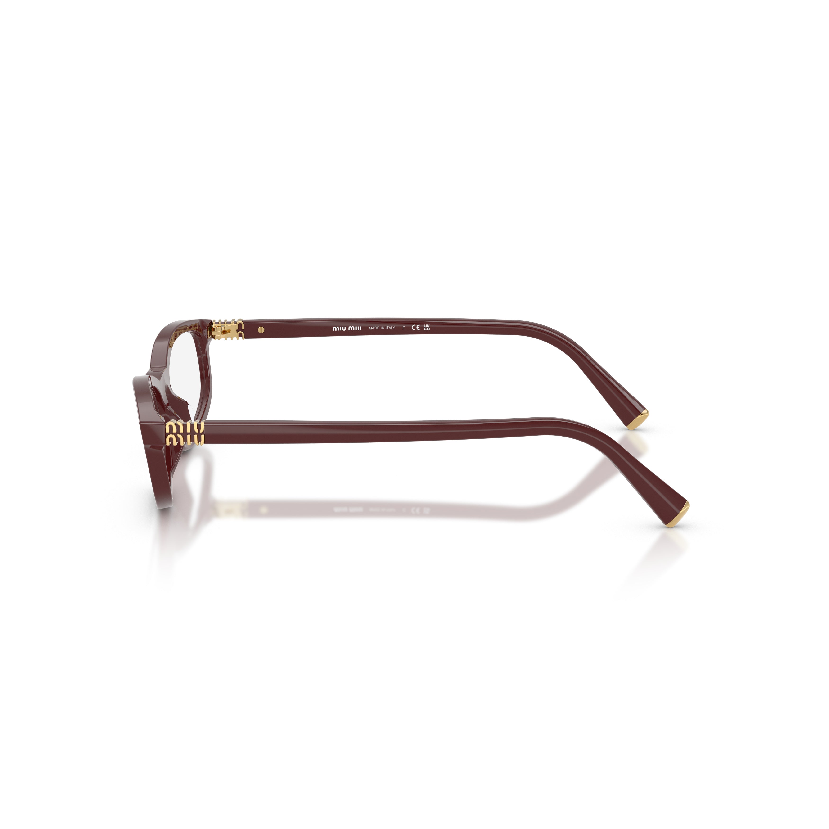 0mu 01zv Rectangular Acetate Eyeglasses