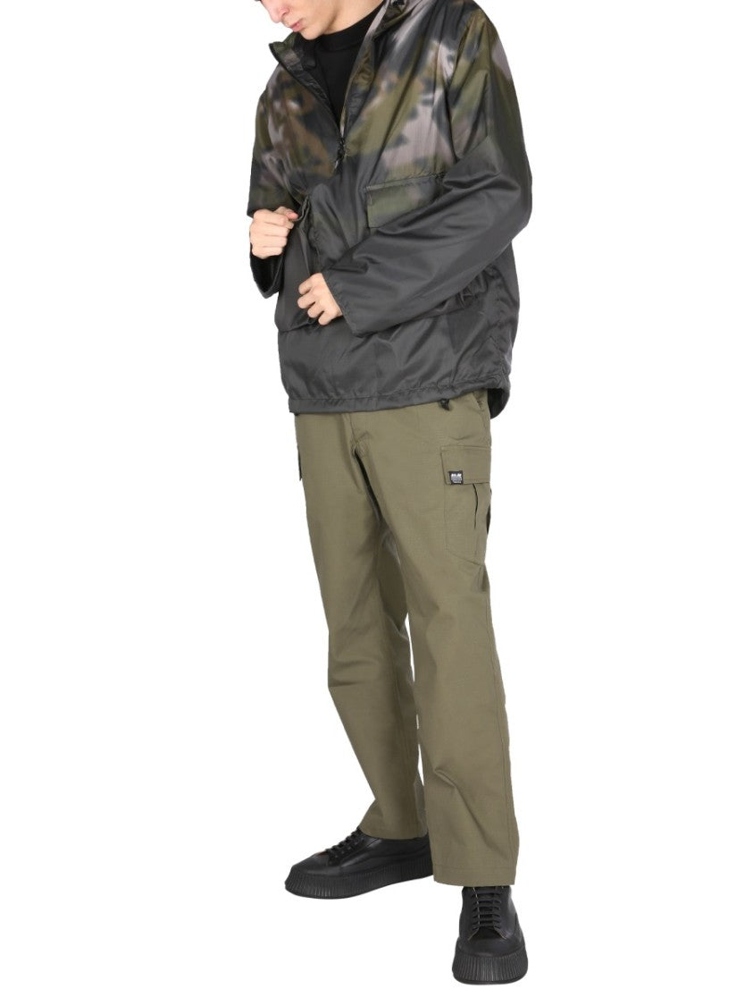 Hooded High Neck Waterproof Jacket