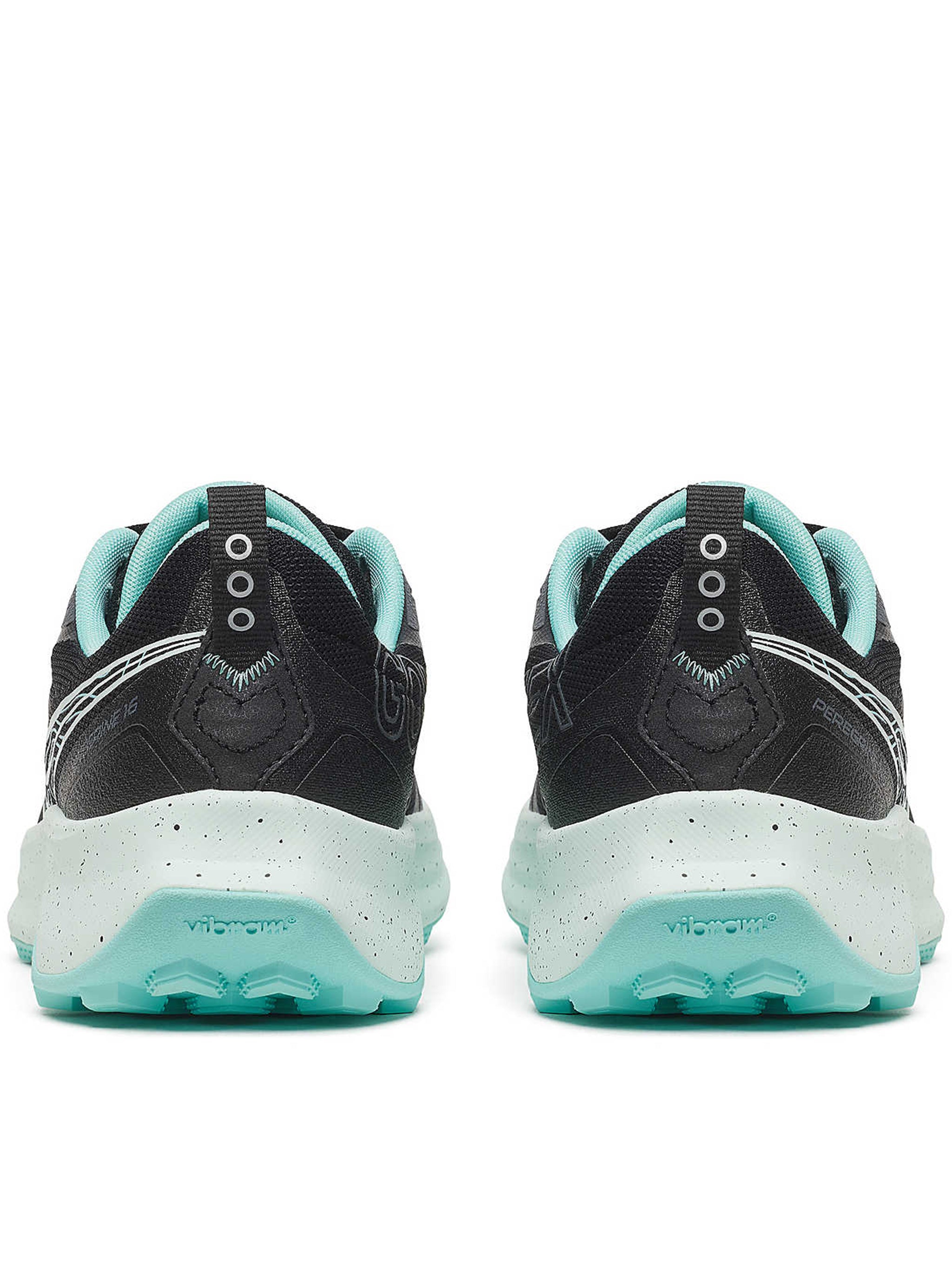Trail Running Sneakers with Vibram Outsole and Dynamic Contrast