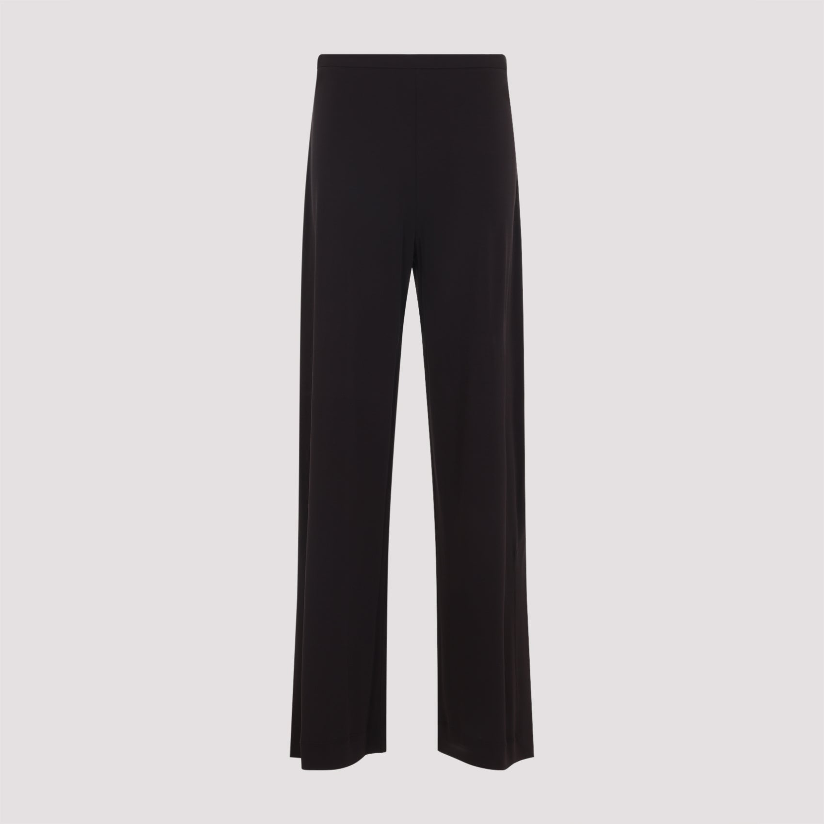 Straight-Leg Trousers with High Waist