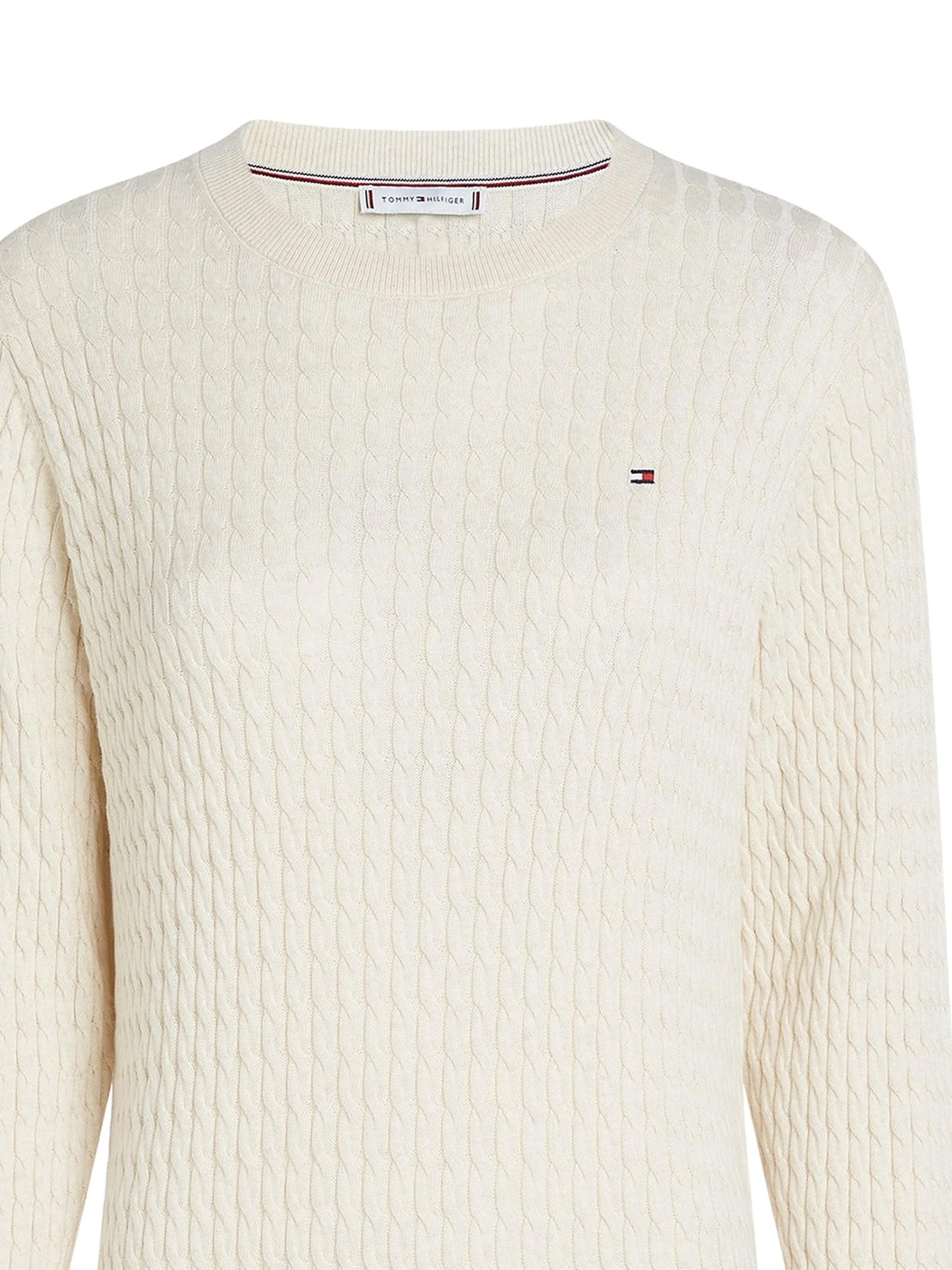 Tommy Hilfiger Cable Knit Cotton Sweater