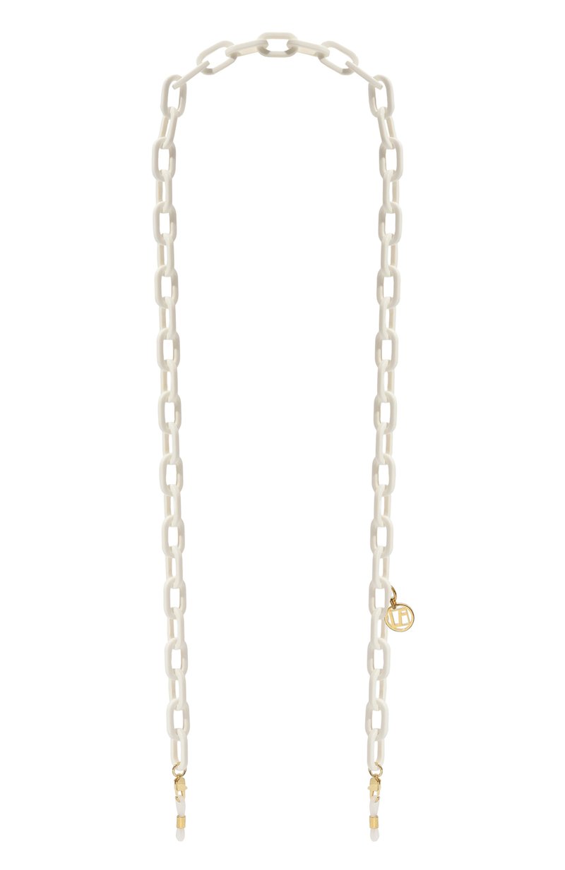 Cream Small Square Acetate Cha