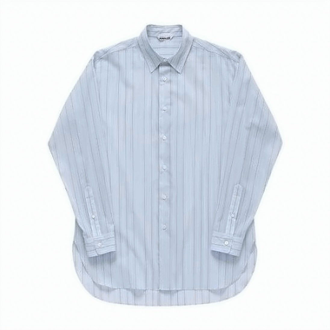 Long-Sleeve Striped Cotton Shirt