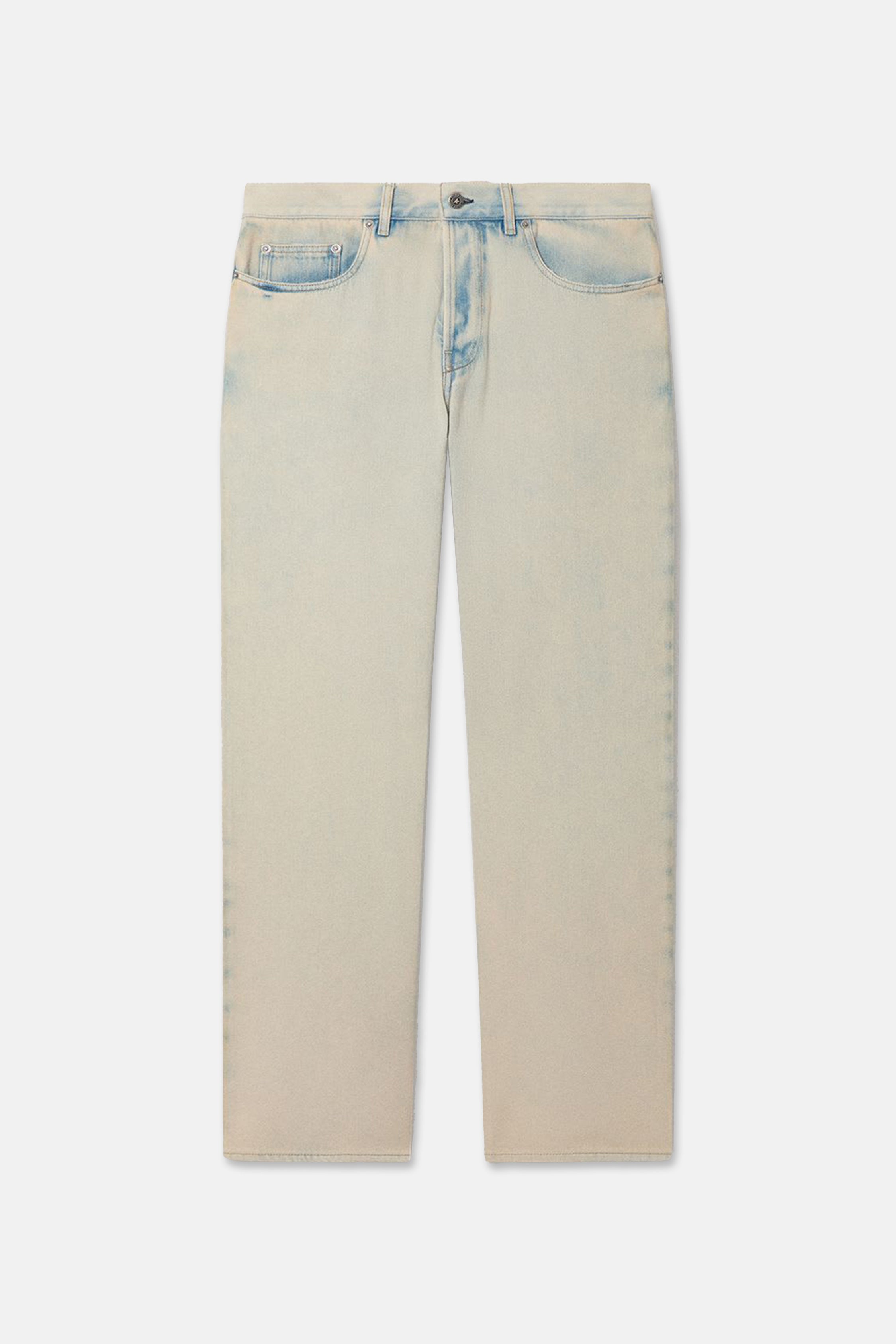 Skate Straight Leg Distressed Jeans