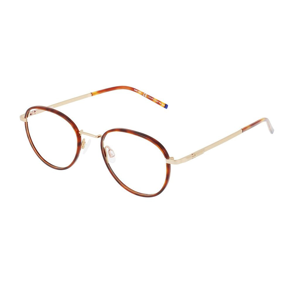 Zs22104 243 Honey Tortoise Gold Round Honey Tortoise Frames