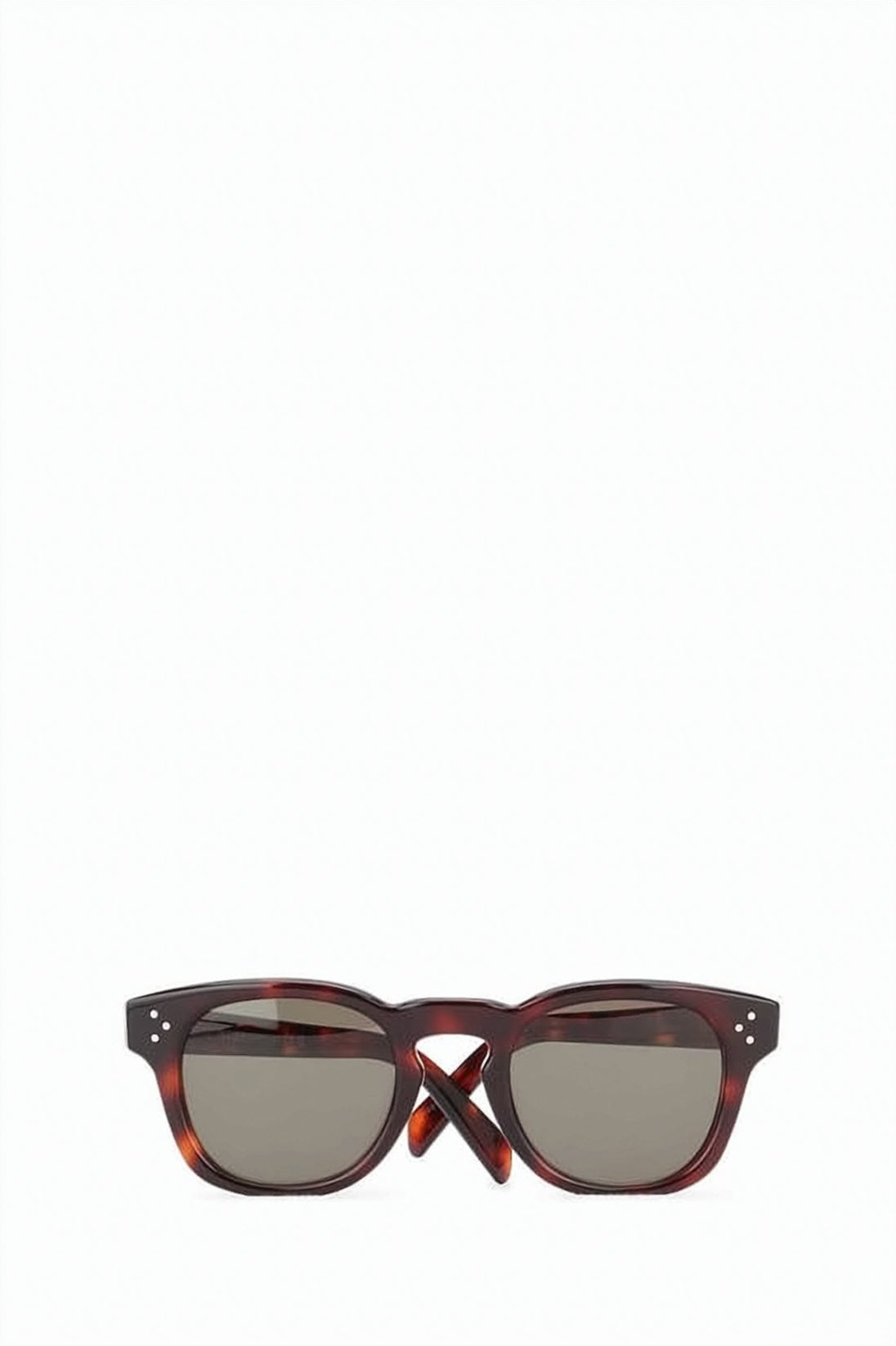Rectangular Tortoiseshell Acetate Sunglasses