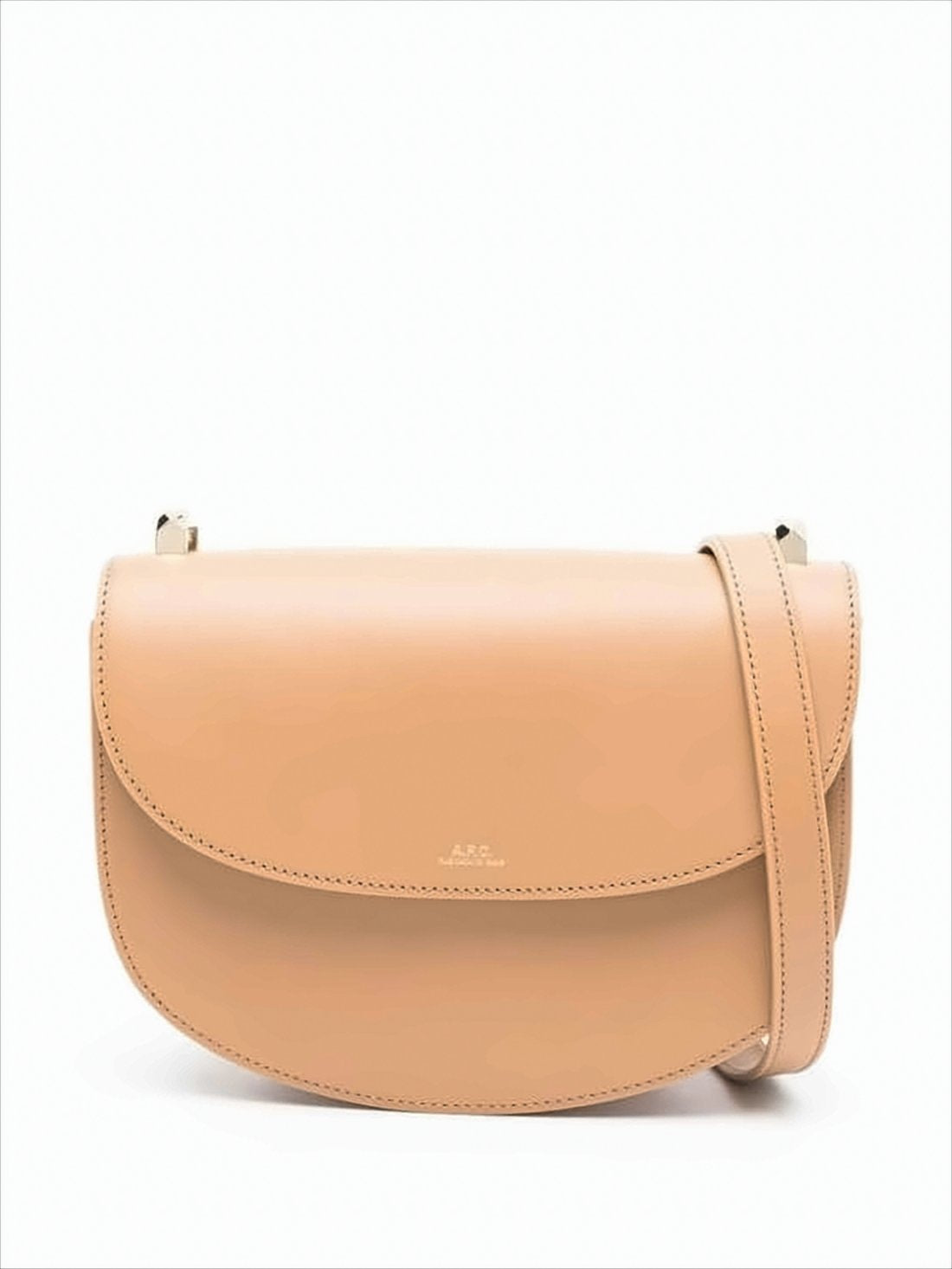 Smooth Leather Shoulder Bag