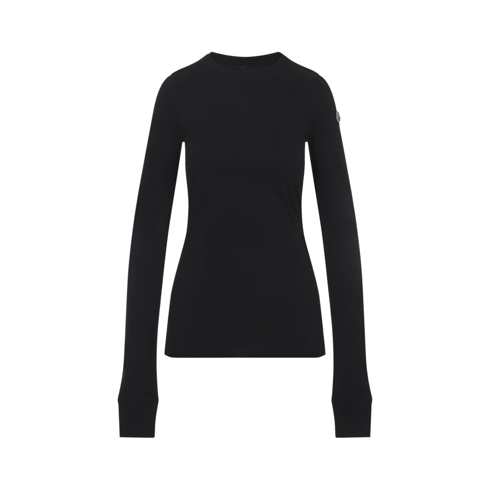 Slim-Fit Long-Sleeved T-Shirt With Girdered Panel Design