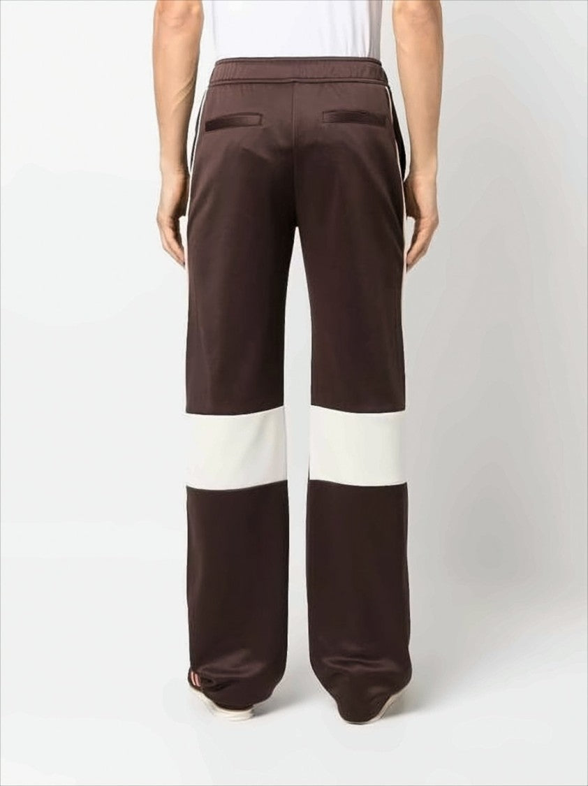 Relaxed Fit Training Pants with Contrasting Panels