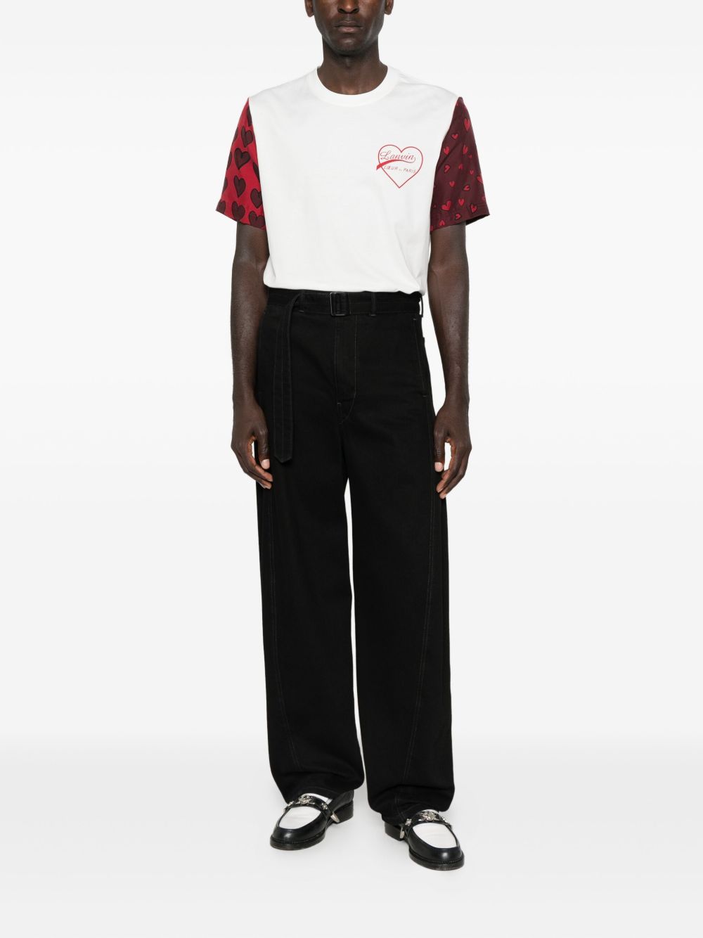 Short-Sleeved Crew Neck T-Shirt