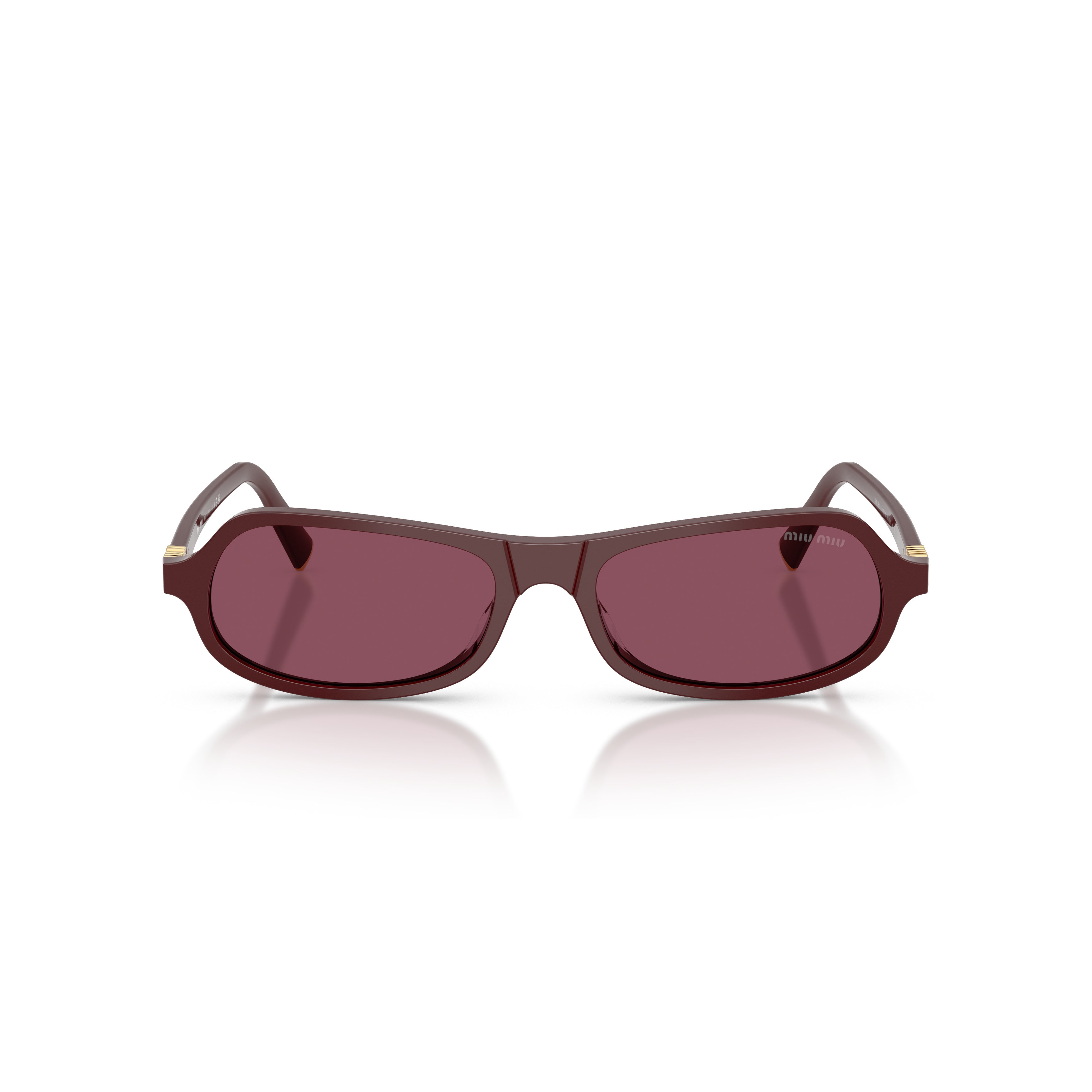 0mu B10su Rectangular Acetate Sunglasses