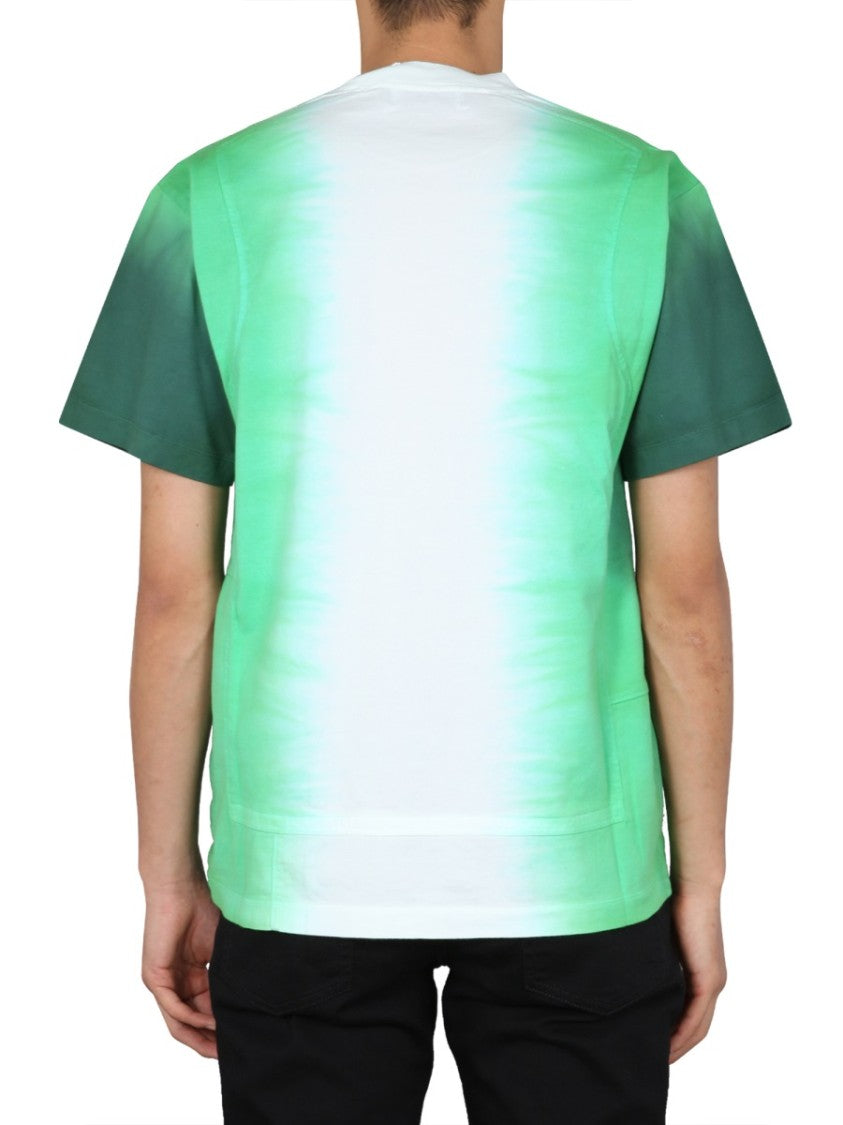 Gradient Design Round Neck T-Shirt