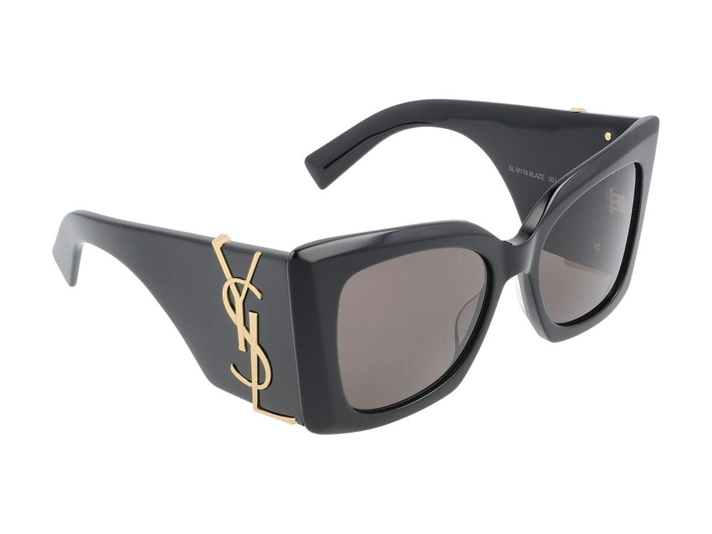 Sunglasses Saint Laurent SL M119 BLAZE 001 black black black 54/18/135