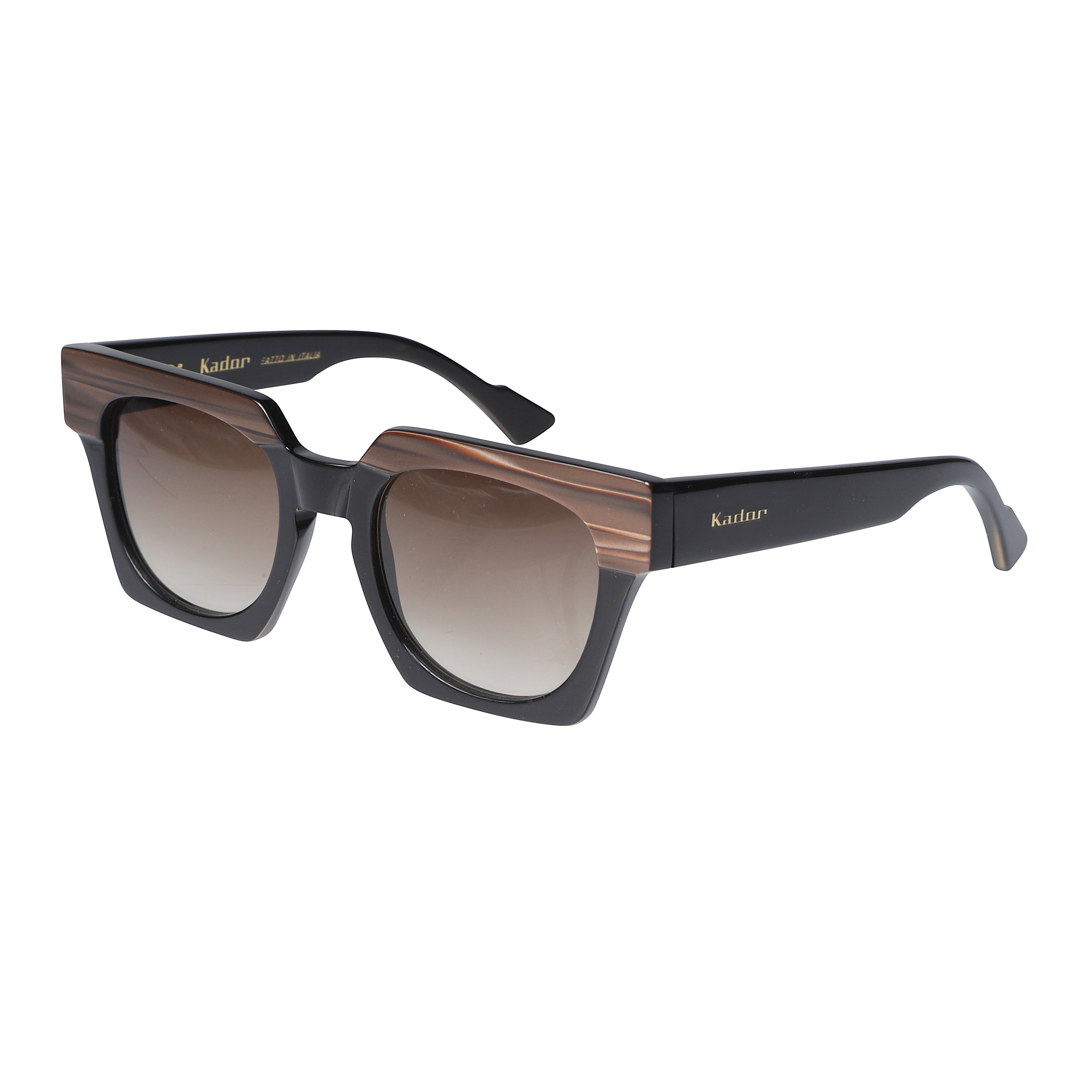 Portofino Bold Square Frame Sunglasses with Gradient Lenses