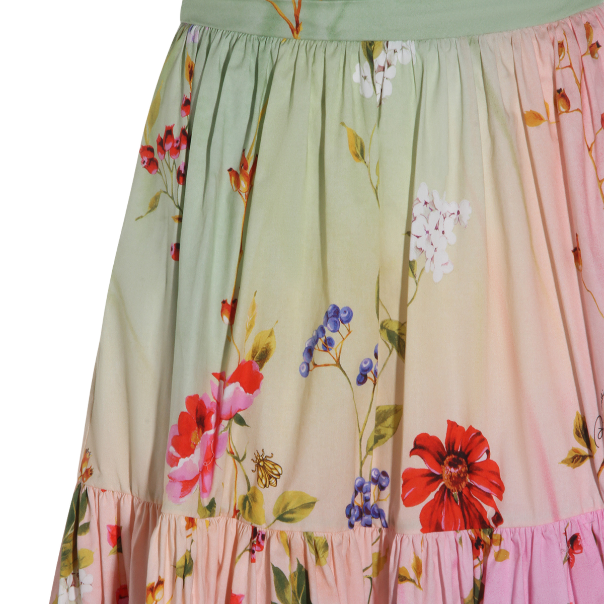 Fitted Midi Skirt