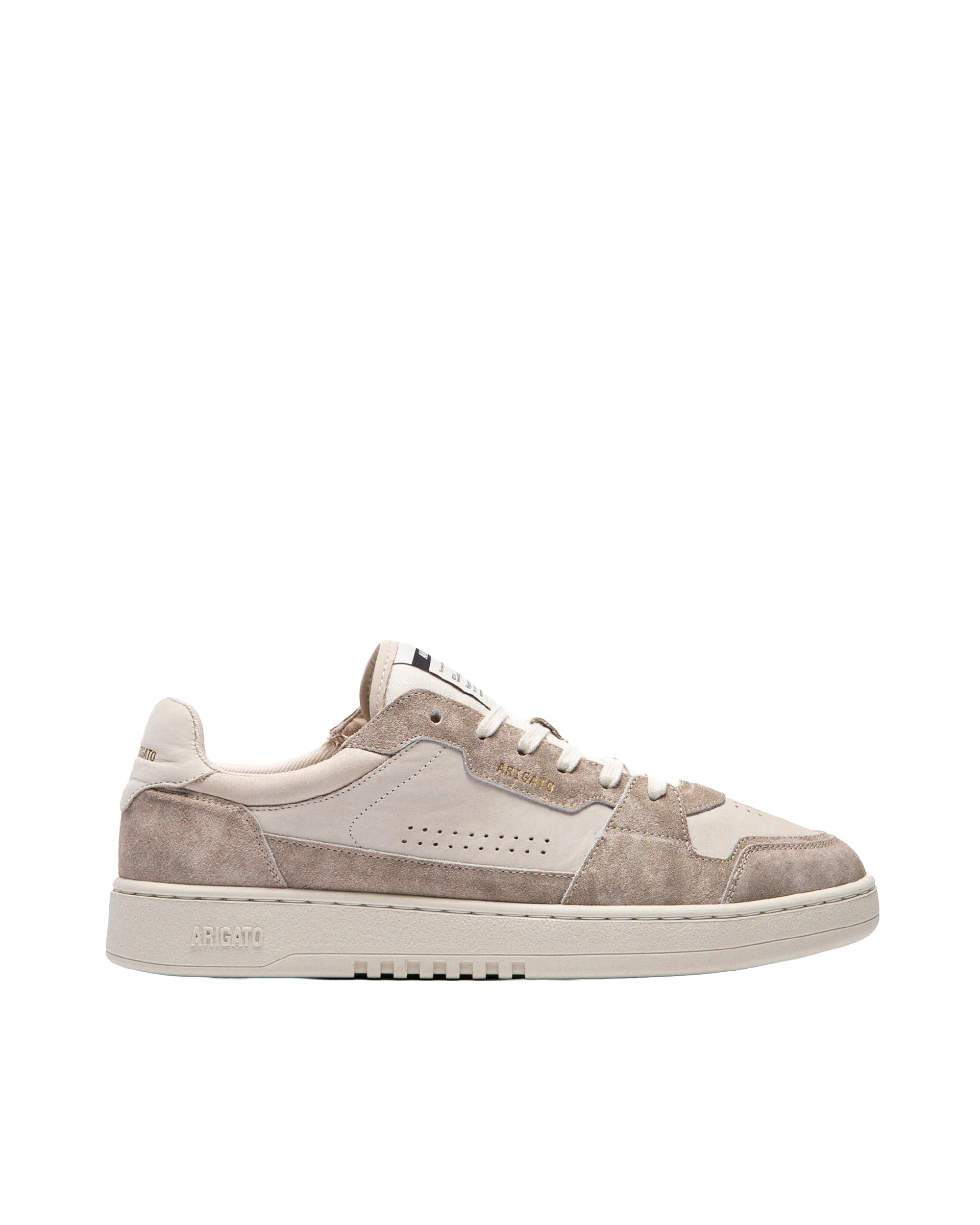 Off White Taupe Dice Lo Sneakers