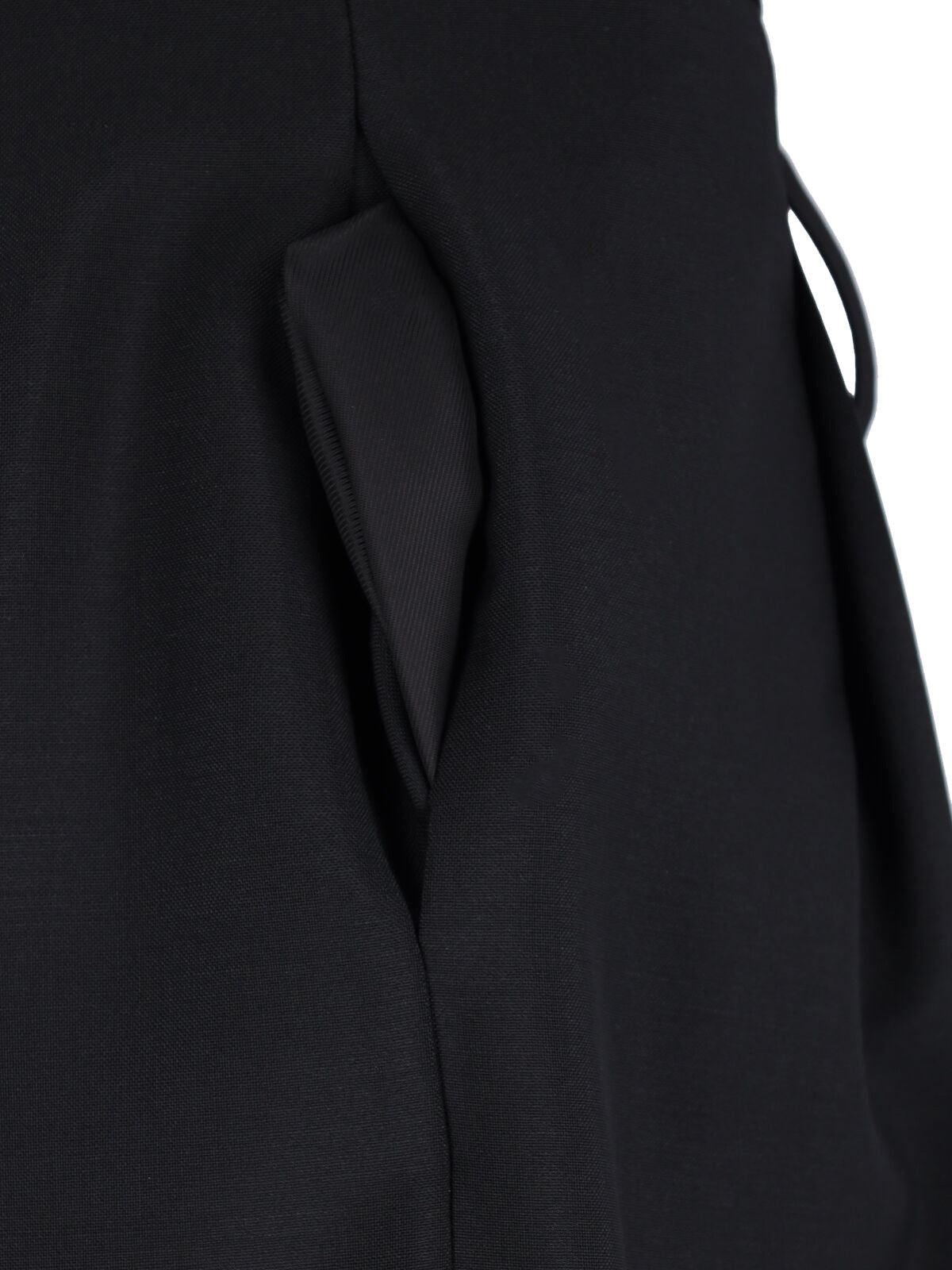 Black Virgin Wool "Marie" Jacket