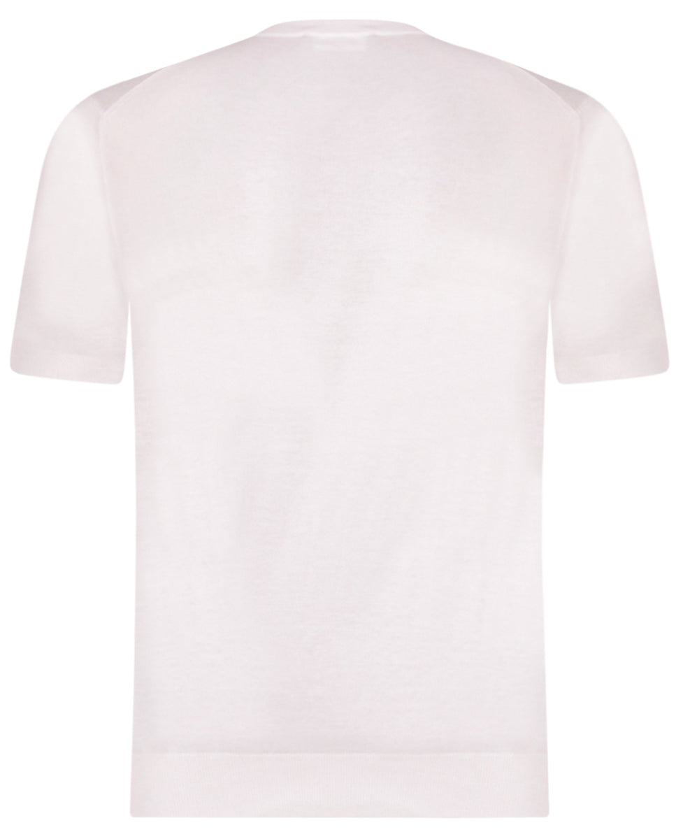 Cotton Crewneck Straight Fit T Shirt