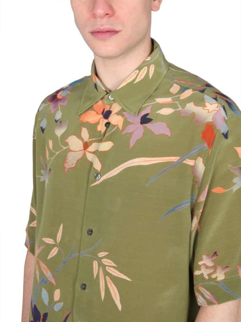 Vibrant Floral Print Shirt