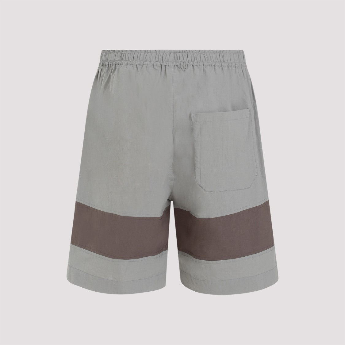 Barrel Grey Cotton Shorts