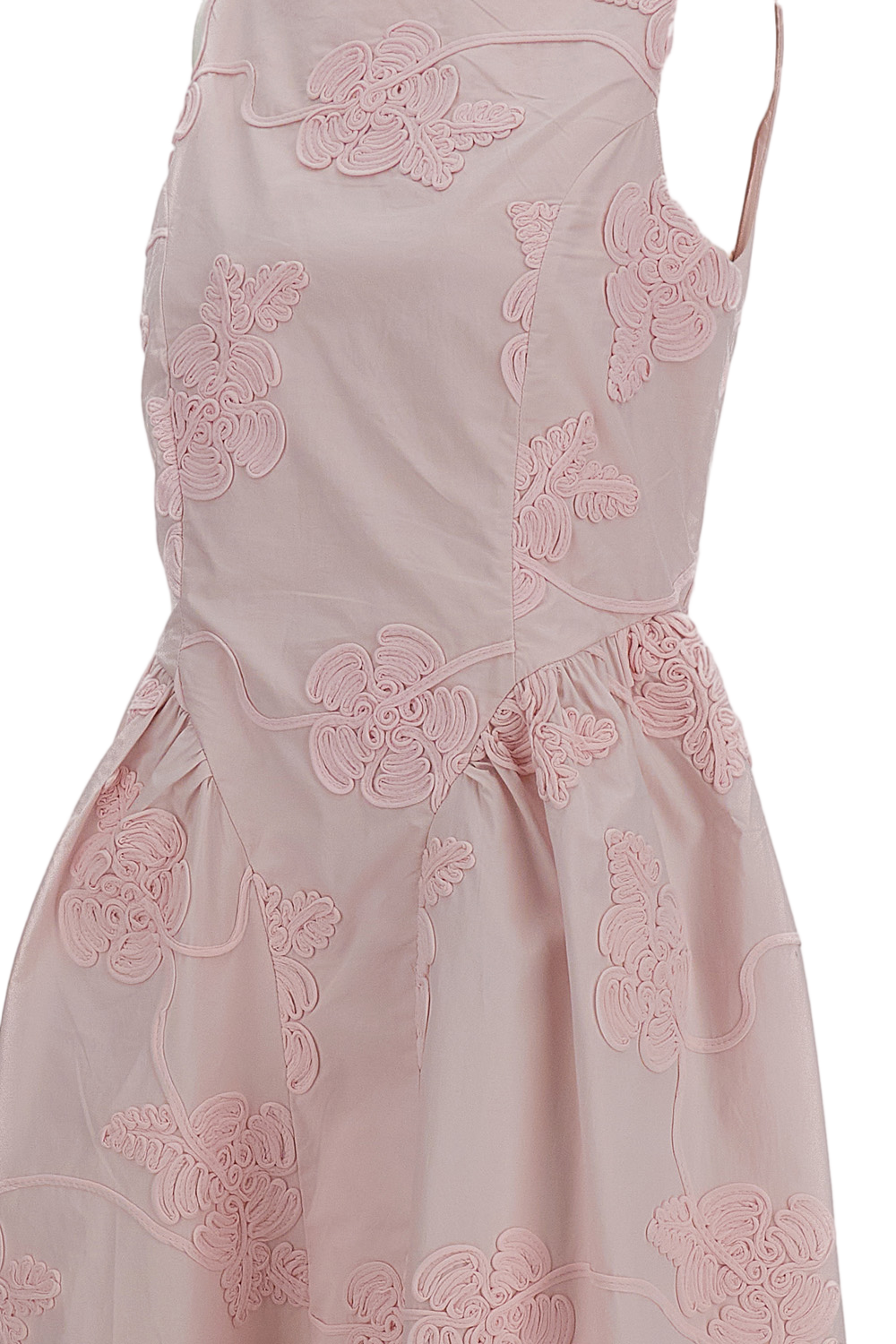 Flattering Pink Dress with Smooth Texture