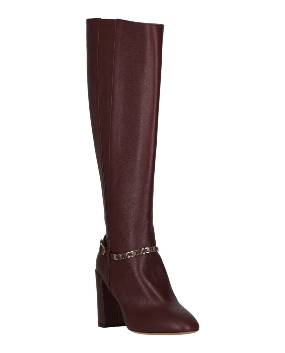 Triba Leather Knee-High Boots
