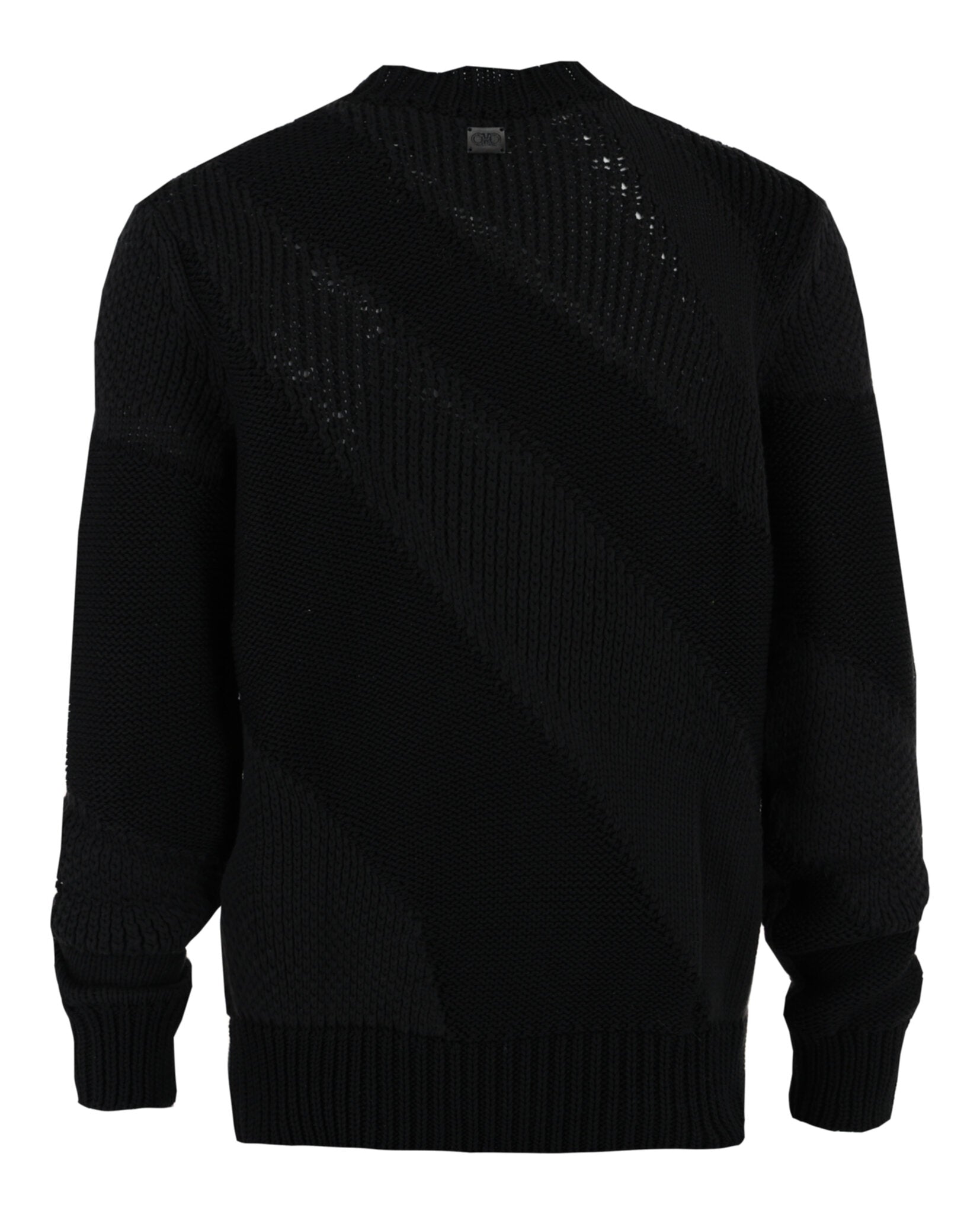 Textured Cable Knit Sweater