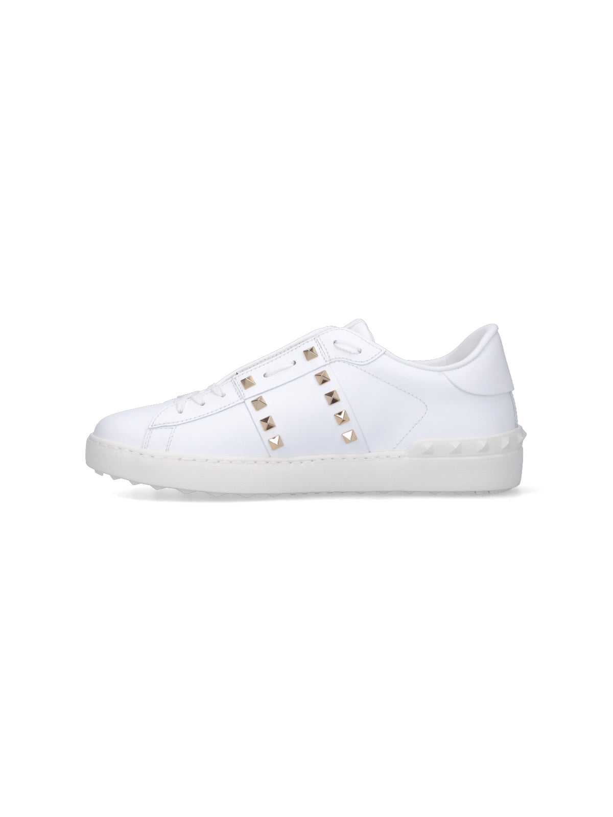 'Rockstud' Sneakers – White