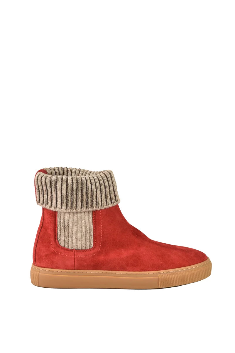 Ankle Boot - Red