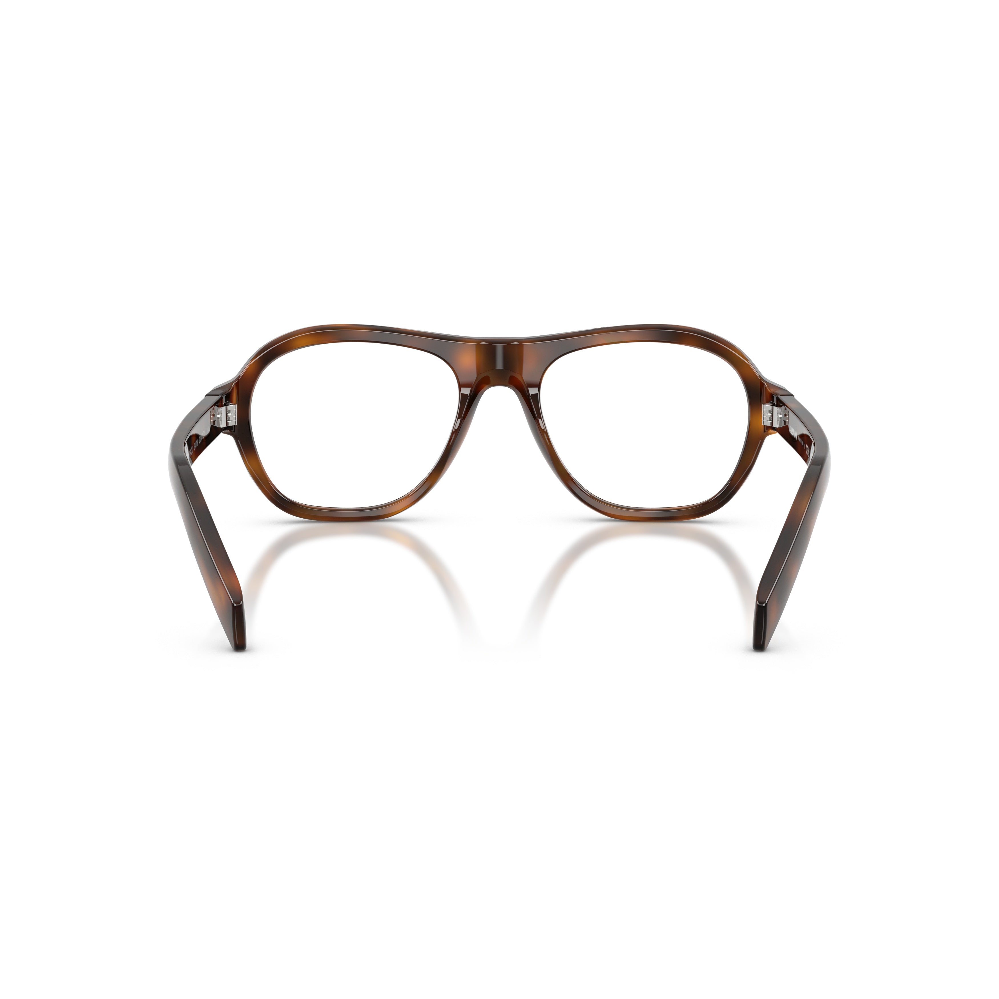 0pr C12v Aviator-Inspired Tortoiseshell Acetate Prada Eyeglasses