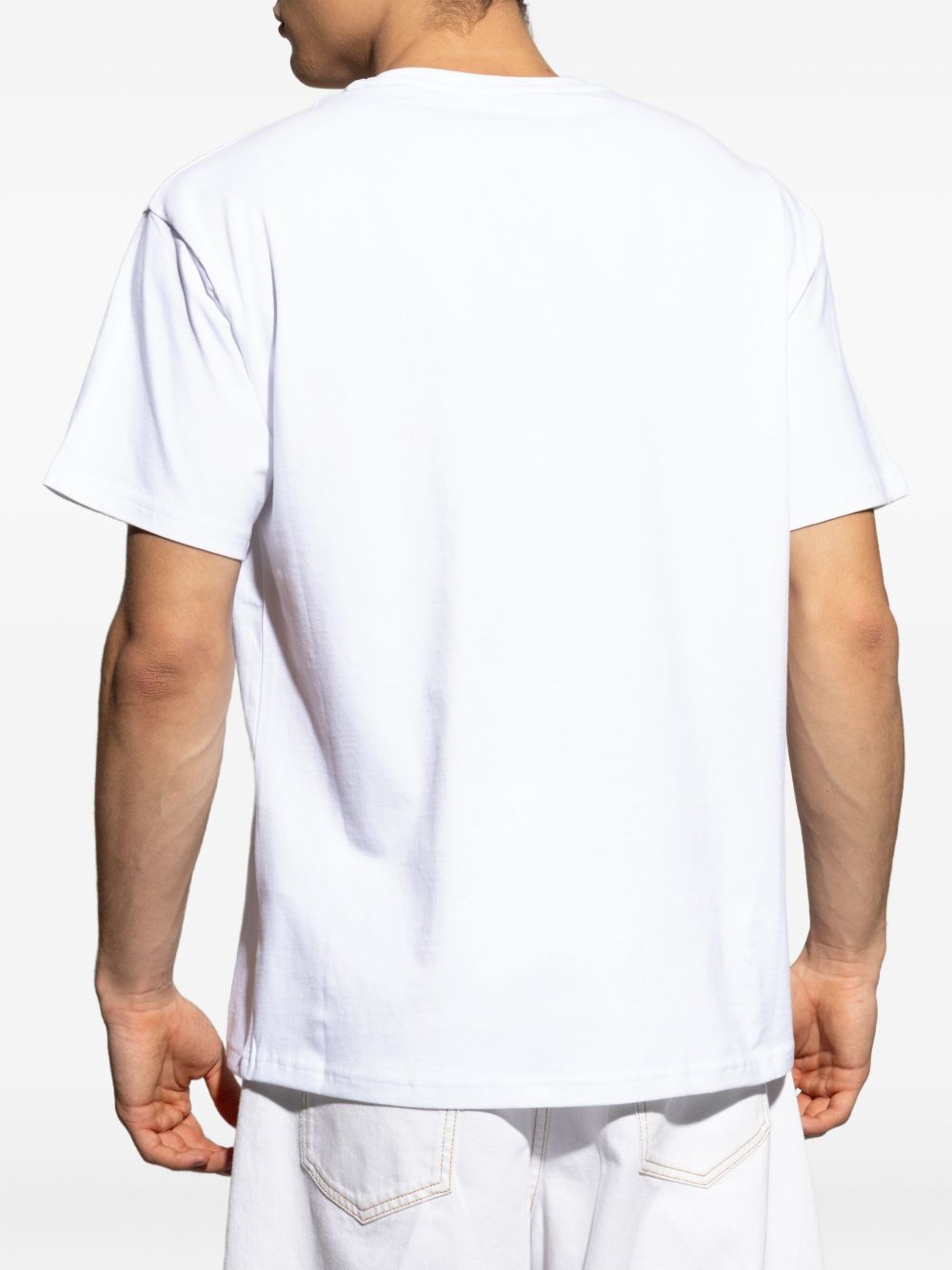 Short-Sleeve T-Shirt with Tonal Logo
