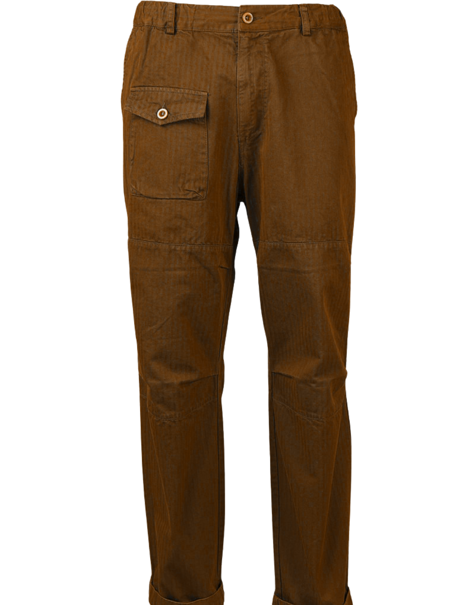 Relaxed Military-Inspired Utility Trousers