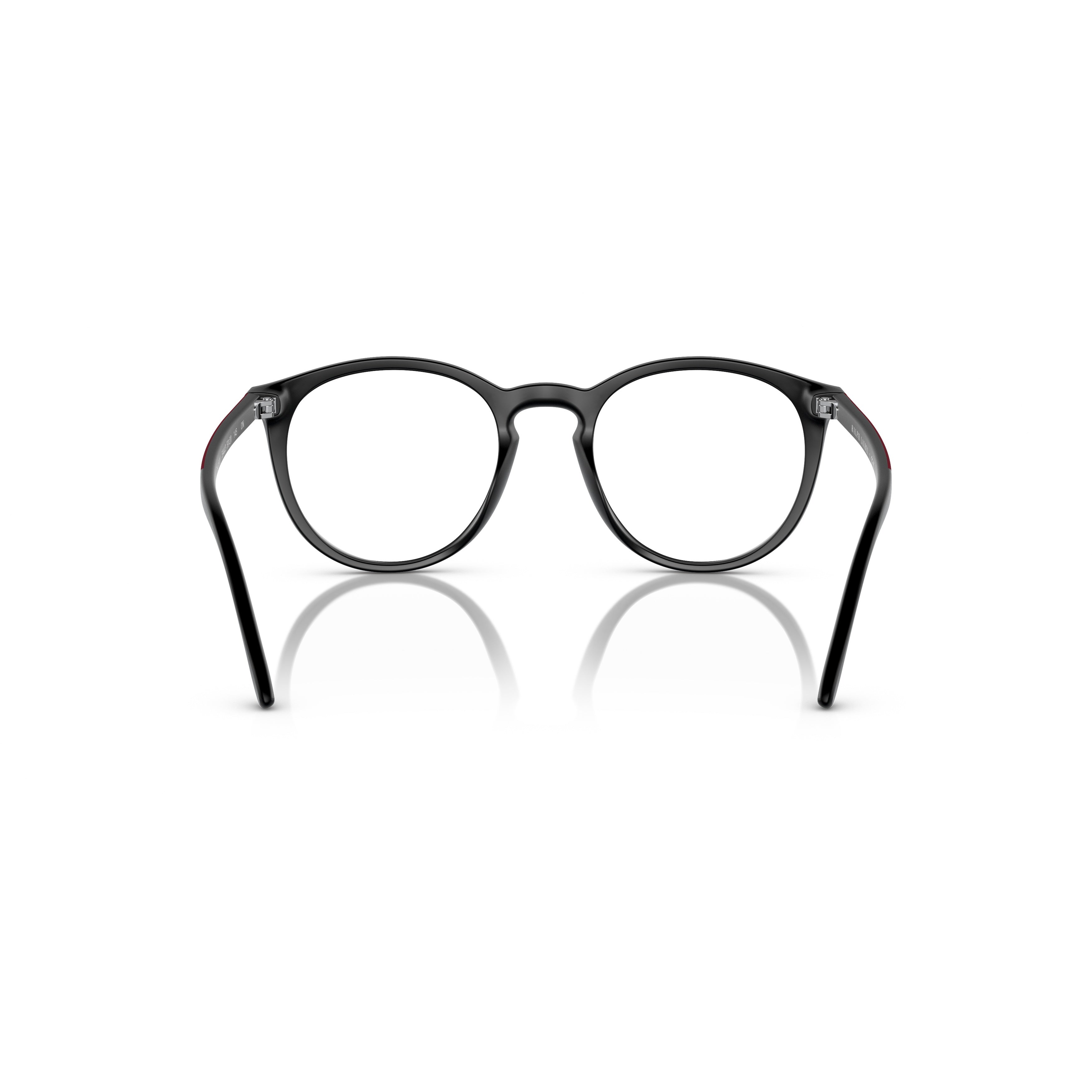 0ph4183u Matte Black Rounded Frame Eyeglasses