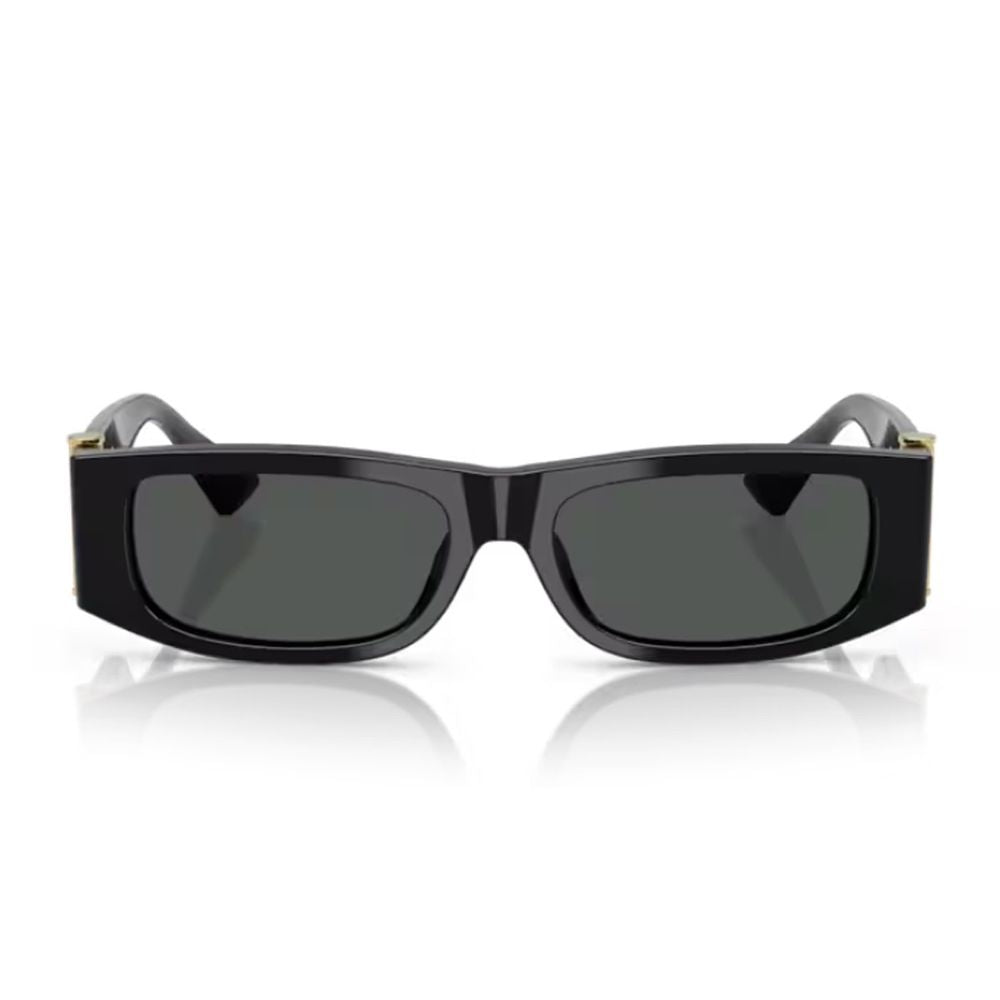 0Ve4476U Medusa Glam Medusa Glam Rectangular Black Acetate Sunglasses