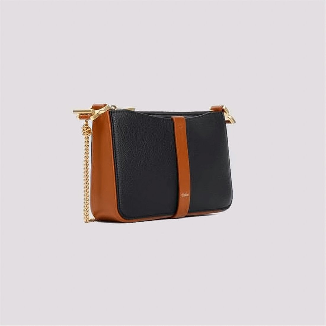 Textured Leather Crossbody Bag