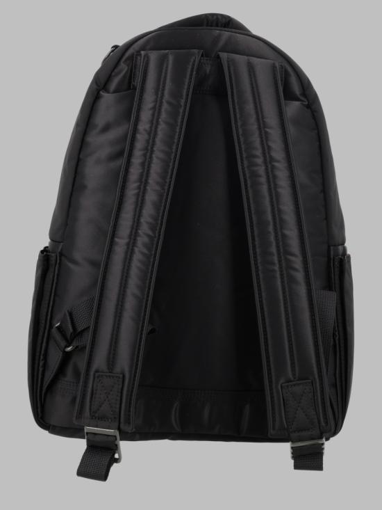 Smooth Nylon Backpack with Rounded Top