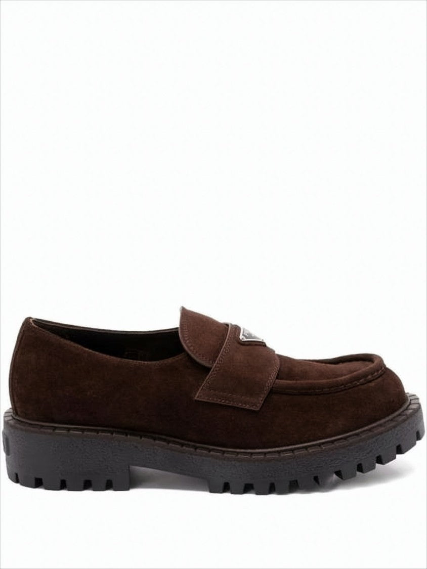 Sole Brown Calf Leather Loafers