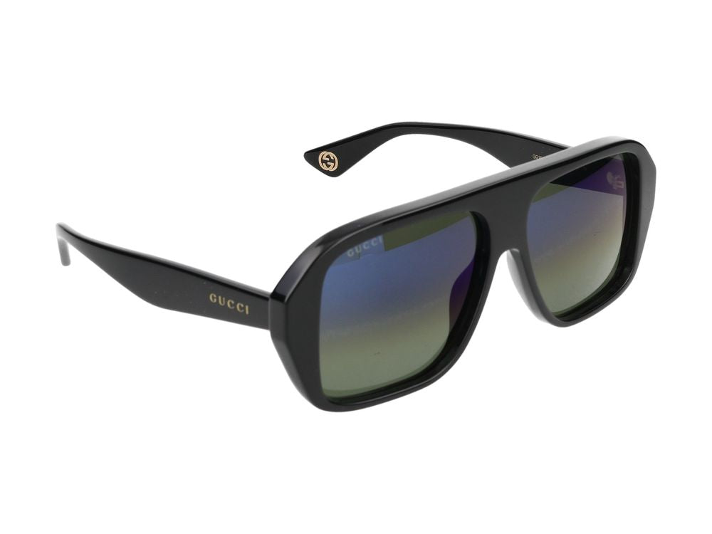 Sunglasses Gucci GG1615S 001 black black blue 57/13/145