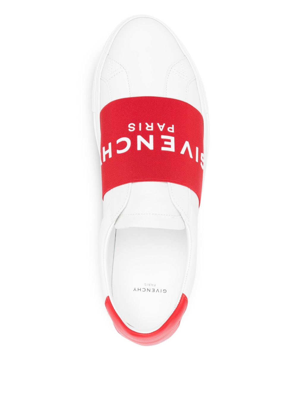 Slip-On Sneakers with Bold Logo Print