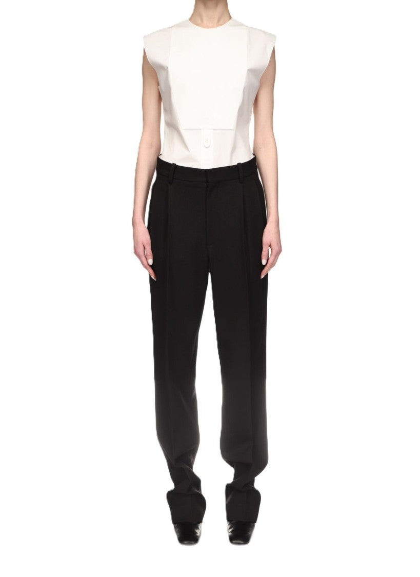 Virgin Wool Pants – Black