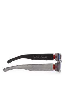 Sleek Grey Acetate Optical Frames with Tinted Lenses