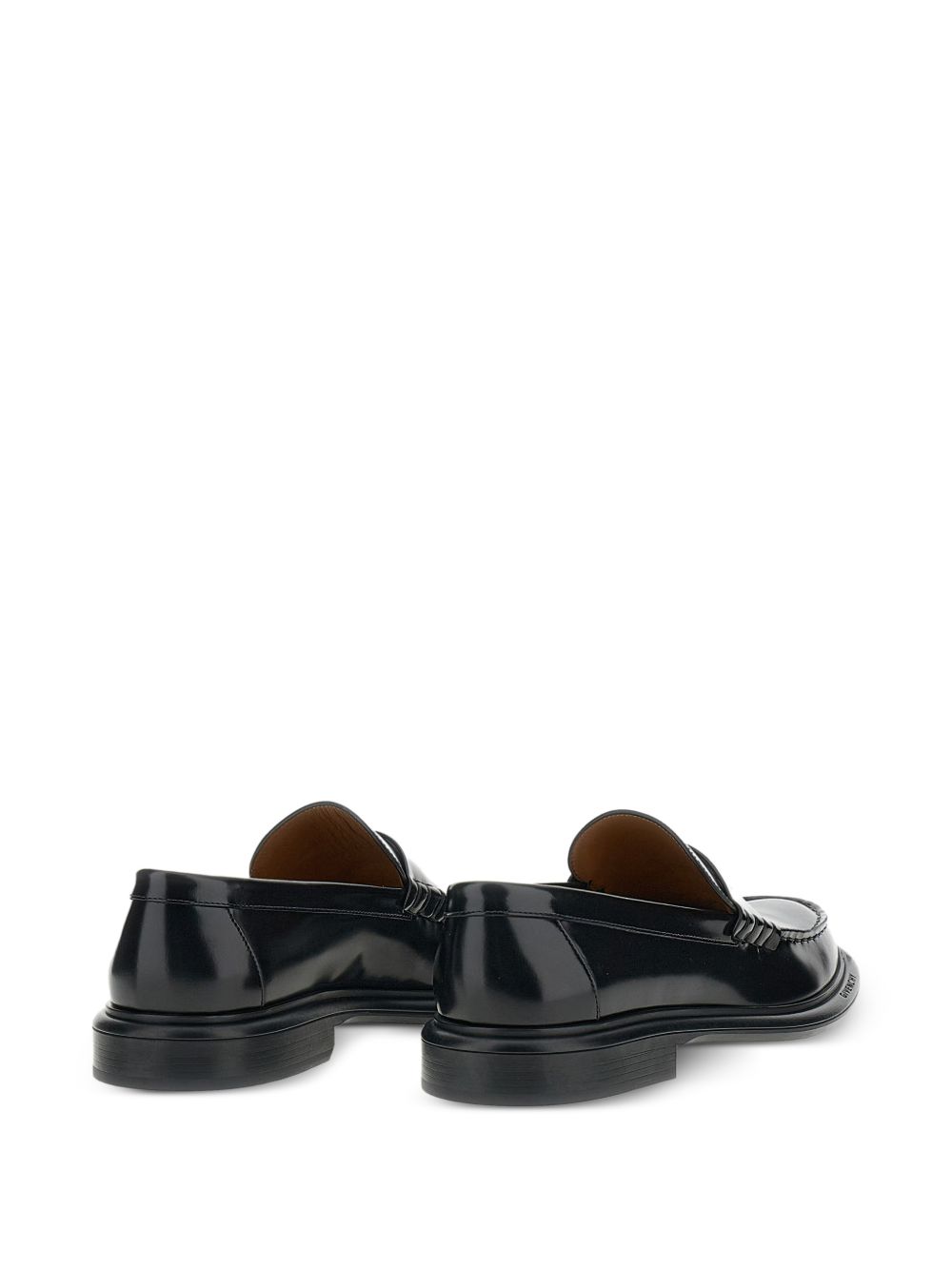 Classic Black Loafer-Style Flat Shoes