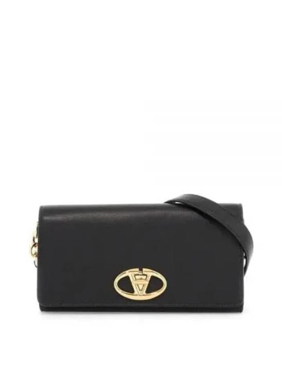 Rectangular Long Wallet in Smooth Calf Leather