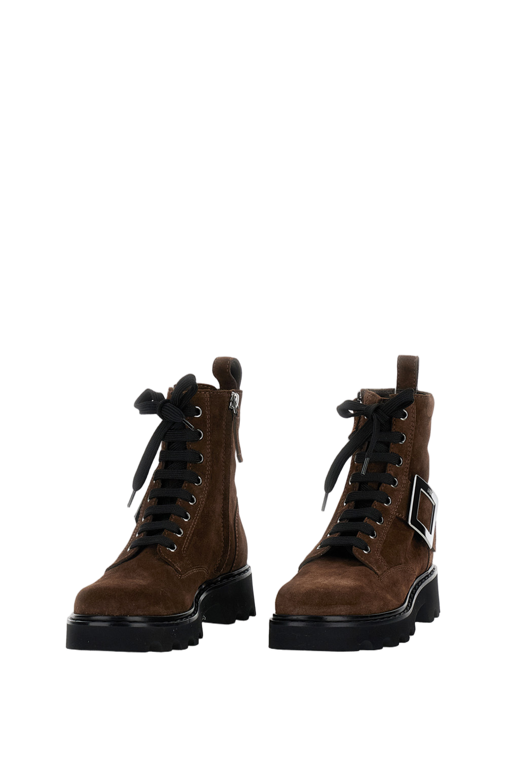 Classic Brown Boots With Smooth Finish