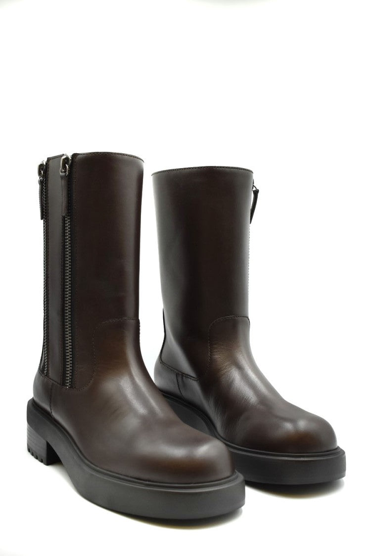 Leather Ankle Boots