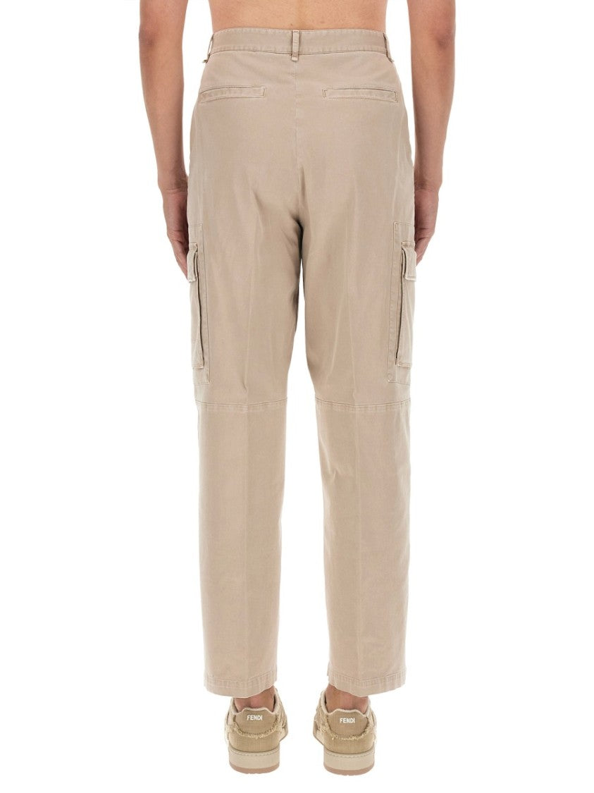 Straight Leg Gabardine Pants